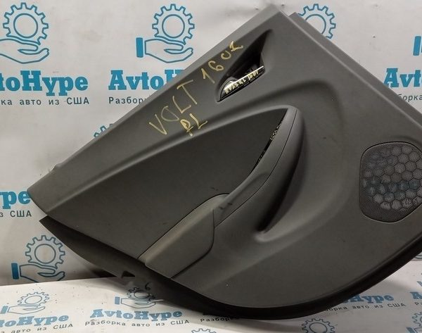 Обшивка двери (карточка) зад лев Chevrolet Volt 16- серая (01) 84387418