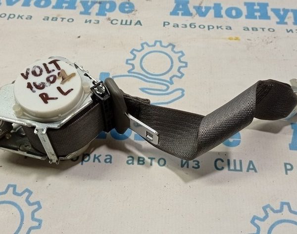 Ремень безопасности зад лев Chevrolet Volt 16- серый 84529285