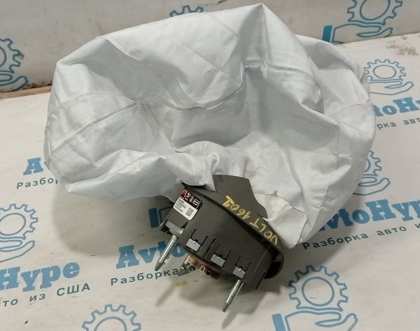 Подушка безопасности airbag в руль водительская Chevrolet Volt 16- серая стрельнувшая 23394682
