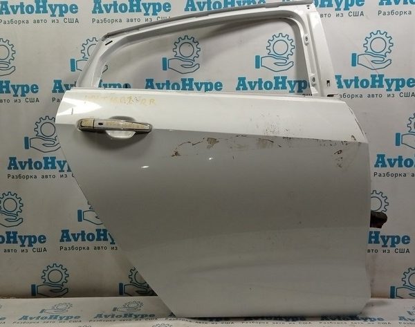 Дверь голая зад прав Chevrolet Volt 16- белая (01) 23376622