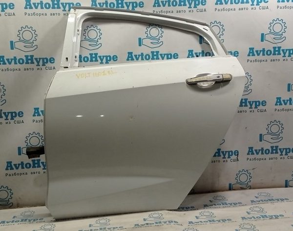Дверь голая зад лев Chevrolet Volt 16- белая (01) 23376621