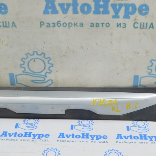 Накладка двери нижняя задняя левая BMW X3 G01 18-21 структура с серым молдингом реал. В.С. 5113139605