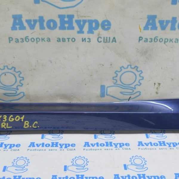 Накладка двери нижняя задняя левая BMW X3 G01 18-21 в цвет кузова цвет phytonic-blau meta В.С. 51138064801