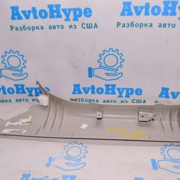 Накладка передней стойки верх правая Jeep Compass 11-16 серая 1LL88HDAAD