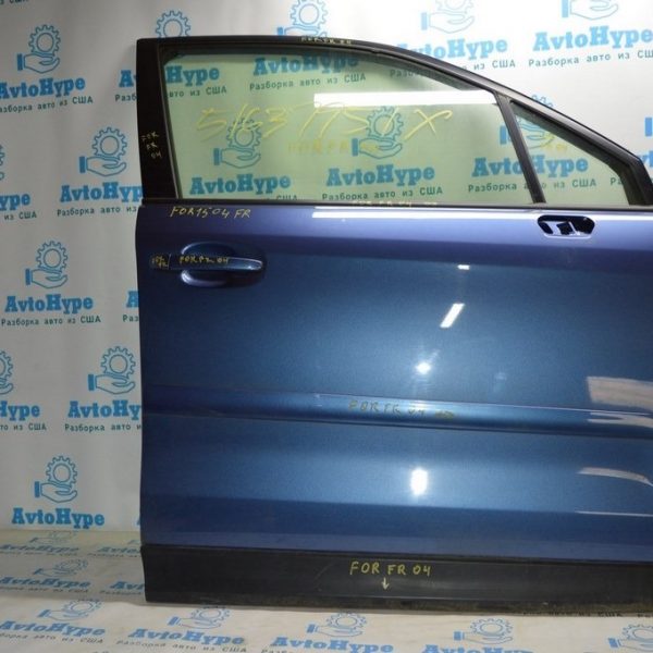 Дверь голая перед прав Subaru Forester 14-18 SJ (04) синий цвет 60009SG0229P