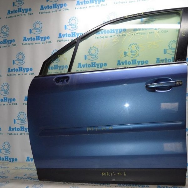 Дверь голая перед лев Subaru Forester 14-18 SJ (04) синий цвет