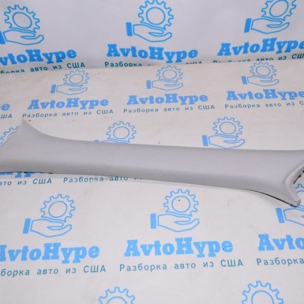 Накладка передней стойки левая Subaru Forester 14-18 SJ серая 94010SG010LO