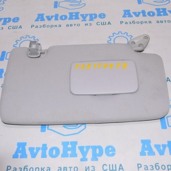 Козырек правый Subaru Forester 14-18 SJ серый 92011SG040LO