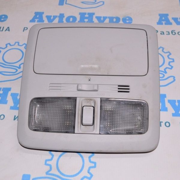 Плафон освещения перед Subaru Forester 14-18 SJ под люк серый 92151SG031LO