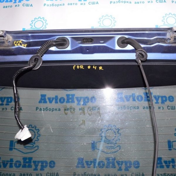 Обшивка двери багажника верхняя Subaru Forester 14-18 SJ черн 94310SG000VH