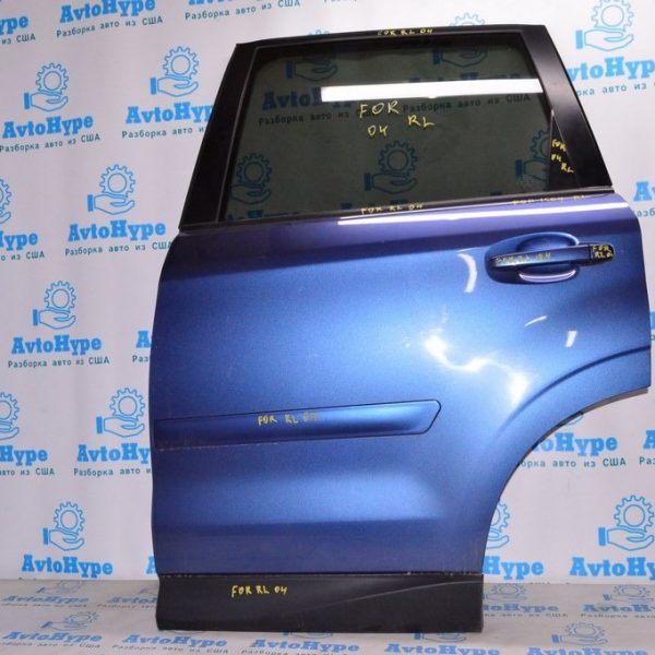 Дверь голая зад лев Subaru Forester 14-18 SJ (04) синий цвет 60409SG0319P