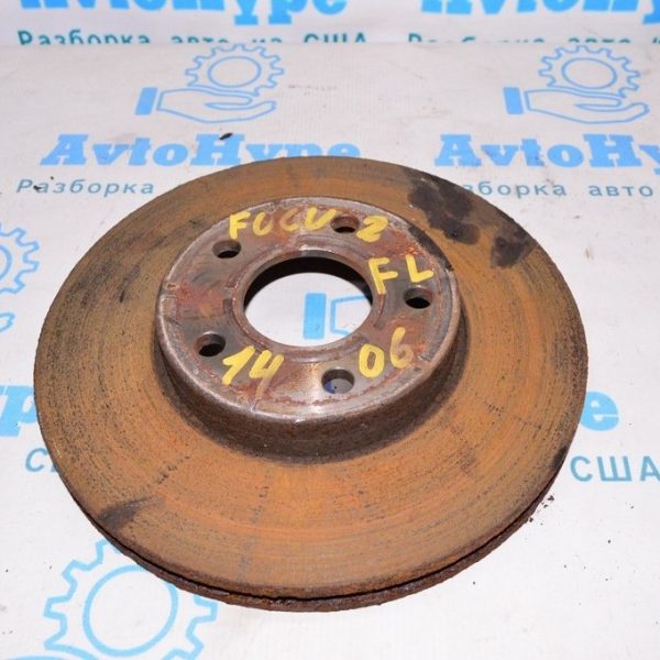 Диск тормозной перед лев Ford Focus mk3 11-18 BV6Z-1125-E