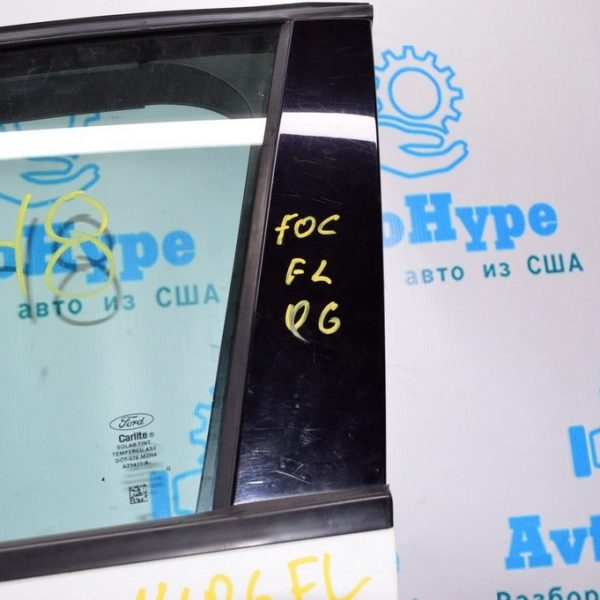 Накладка двери боковая перед лев Ford Focus mk3 11-18 CP9Z-5820555-A