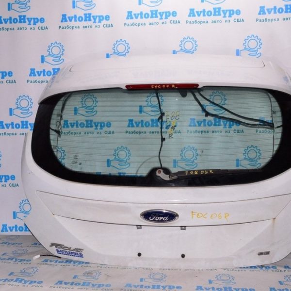 Дверь багажника голая Ford Focus mk3 11-14 дорест 5d (06) белый цвет YZ CP9Z-5840110-A