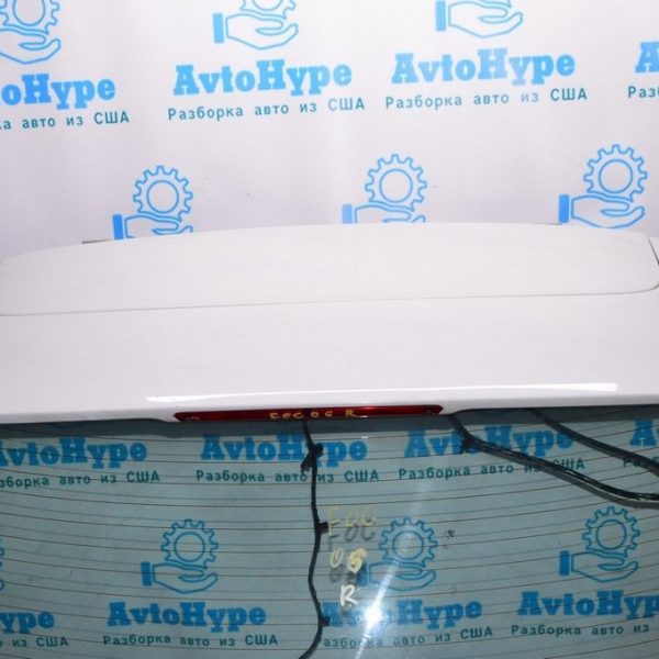 Спойлер задний Ford Focus mk3 11-18 5d (06) белый цвет YZ CP9Z-5844210-BA