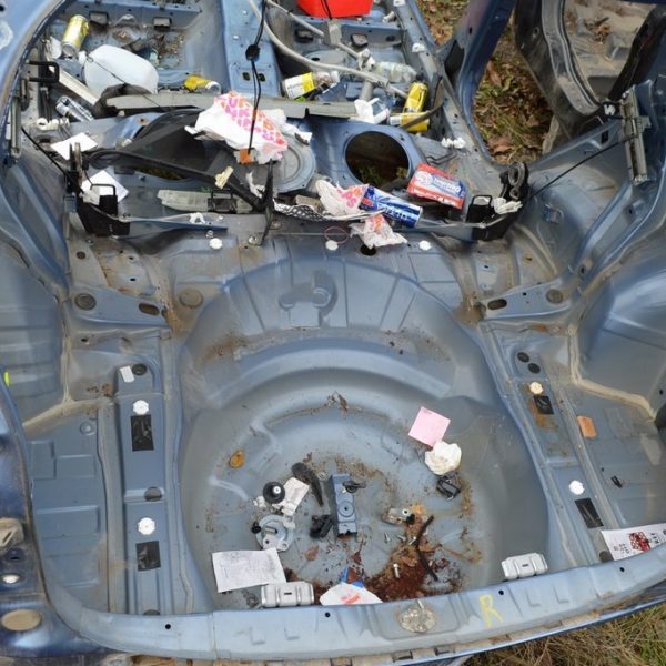 Корыто багажника Subaru Forester 14-18 SJ (04) синий цвет 52129SG0019P