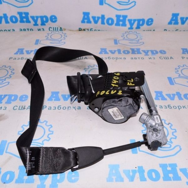 Водительский ремень безопасности Ford Focus mk3 11-18 черн DM5Z-54611B09-DC