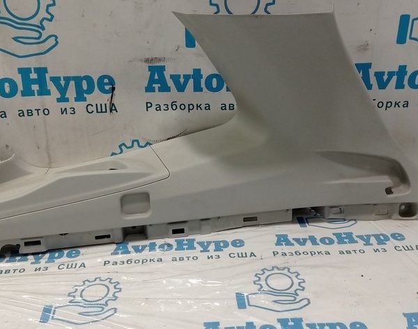 Накладка задней стойки нижняя правая Subaru Forester 14-18 SJ серая 94015SG000LO