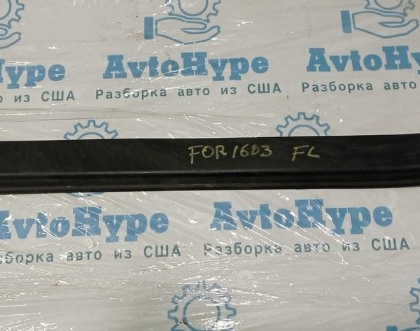 Накладка порога перед лев Subaru Forester 14-18 SJ черн 94060FJ050VH