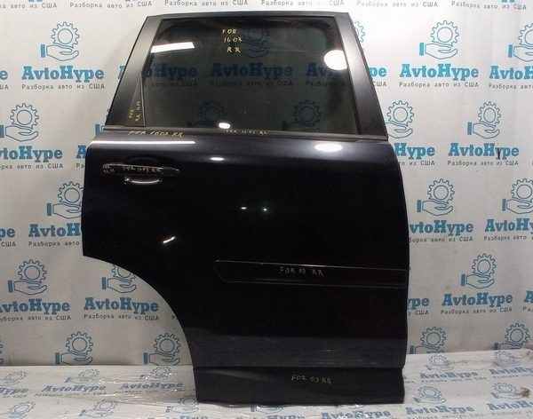 Дверь голая зад прав Subaru Forester 14-18 SJ черная (03)  10/10 60409SG0219P