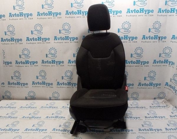 Пассажирское сидение Jeep Renegade 15- черн тряпка