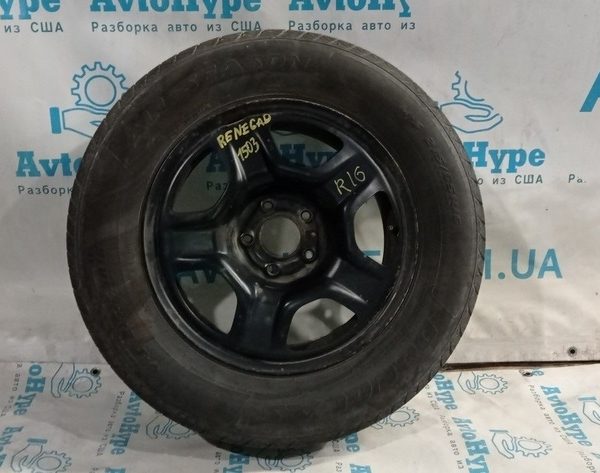 Диск колесный R16 Jeep Renegade 15- сталь черный (03) второй 68256382AA