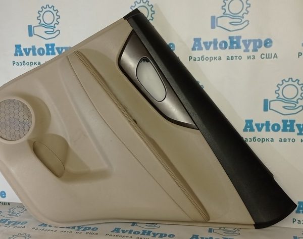 Обшивка двери (карточка) зад прав Nissan Rogue 14- беж 82900-4BA0B