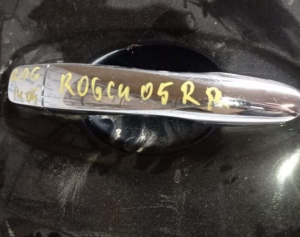 Заглушка внешней ручки зад прав Nissan Rogue 14- хром 80646-4BA0D