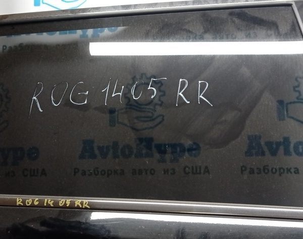 Стекло двери зад прав Nissan Rogue 14- 82300-6FL1A