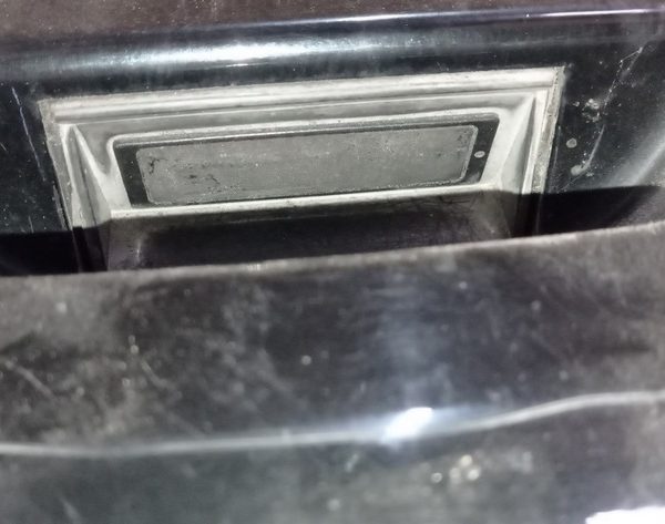 Кнопка открытия двери багажника внешн Nissan Rogue 14- keyless 25380-4BA1A