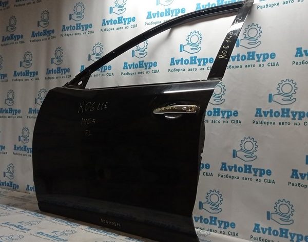 Дверь голая перед лев Nissan Rogue 14- (05) черный,цвет KH3 80101-6FL0A