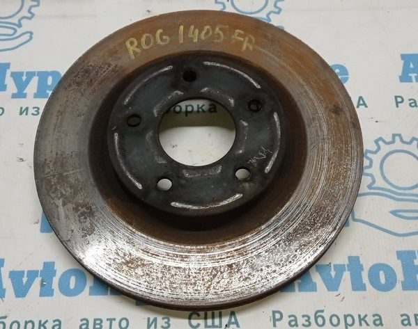 Диск тормозной перед прав Nissan Rogue 14- 40206-4BT0D