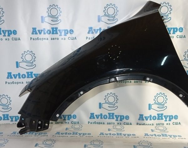 Крыло переднее левое Nissan Rogue 14- (05) черный,цвет KH3 тычка 63101-6FL0A