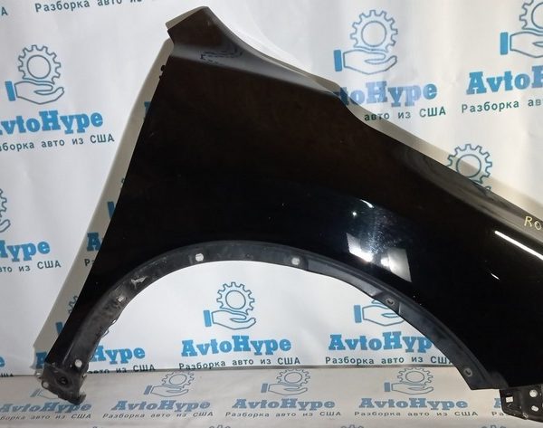 Крыло переднее правое Nissan Rogue 14- (05) черный,цвет KH3 63100-6FL0A