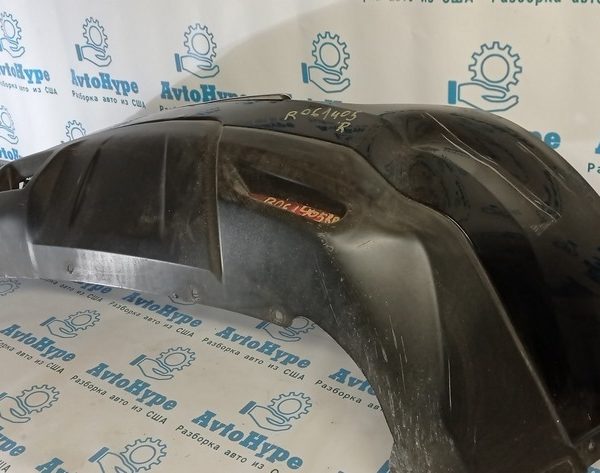 Бампер задний голый Nissan Rogue 14-16 (05) черный,цвет KH3 ТОЛЬКО 50% ПРАВОЙ ЧАСТИ 85022-9TA0H