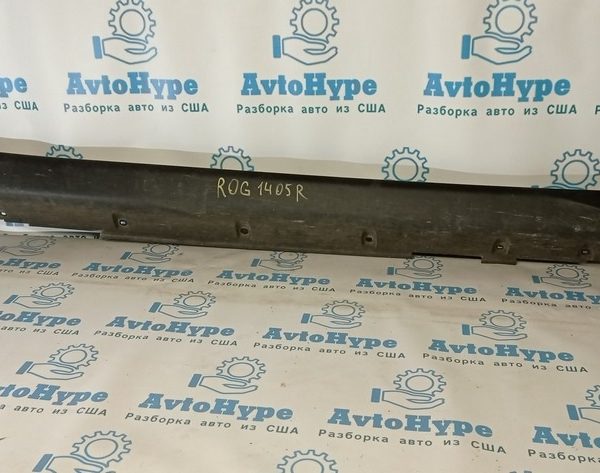 Порог правый Nissan Rogue 14-16 черн мат (05) 76850-4BA0A