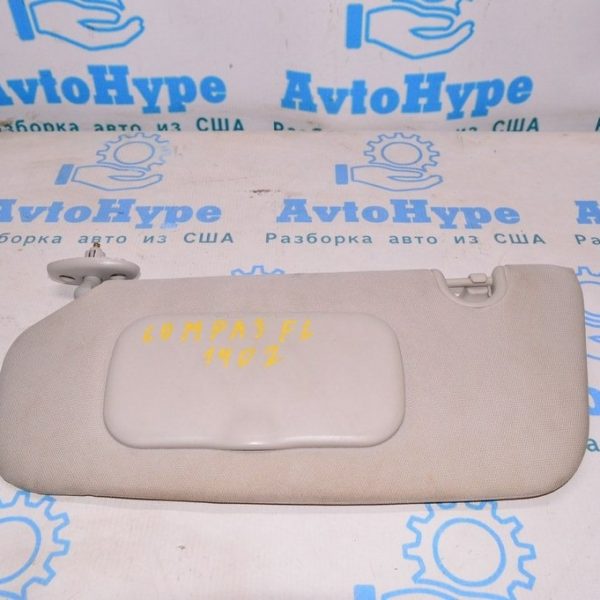 Козырек левый Jeep Compass 11-16 серый 6CX13HDAAA