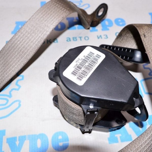 Ремень безопасности зад центр Jeep Compass 11-16 корич 1AC86DK2AC