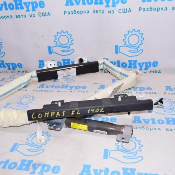 Подушка безопасности airbag боковая шторка левая Jeep Compass 11-16 55351291AP