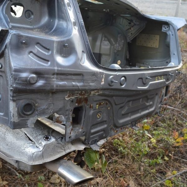 Задняя панель VW Passat b7 USA (02) графит 561-813-301