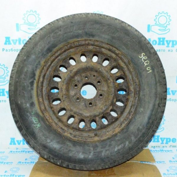 Запасное колесо докатка Toyota Sequoia 08-16 R18 ржавая (распил) 42601-0C060