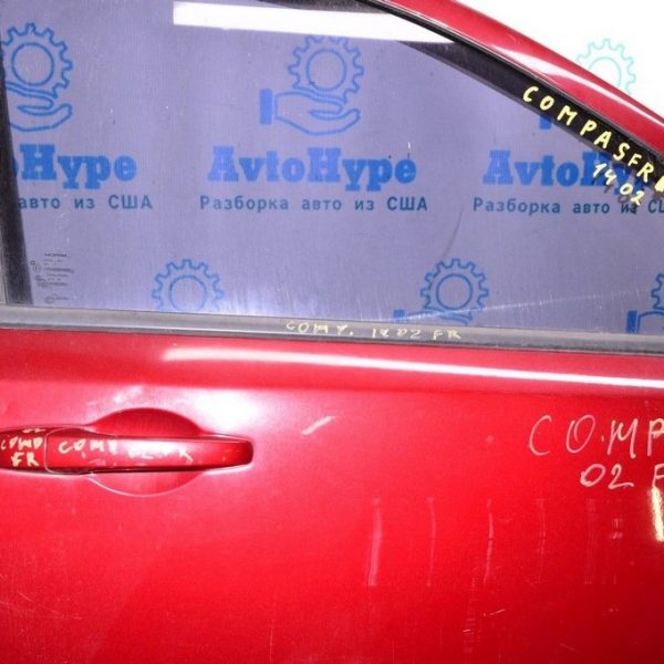 Молдинг дверь-стекло центральный перед прав Jeep Compass 11-16 мат 5074714AI