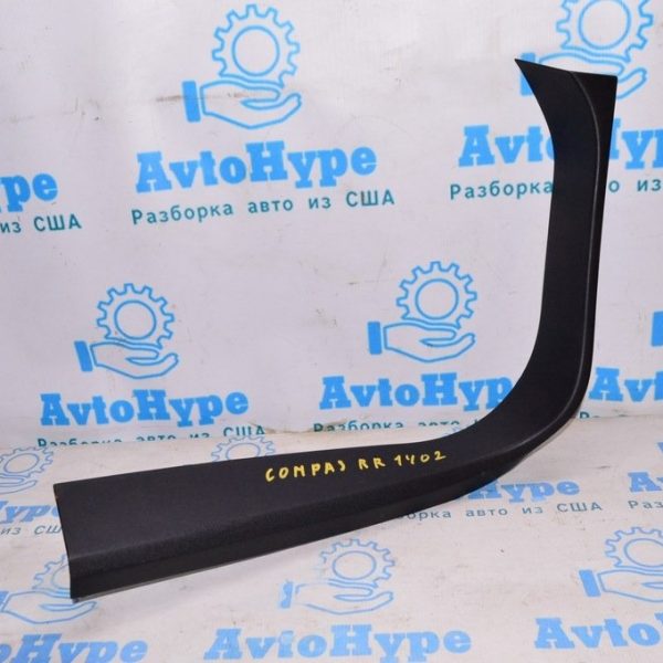 Обшивка двери багажника верх прав Jeep Compass 11-16 черн 1AW64DX9AG