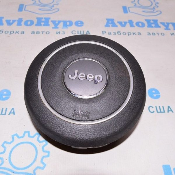 Подушка безопасности airbag в руль водительская Jeep Compass 11-16 1SR37XDVAB