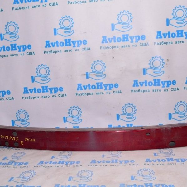 Усилитель заднего бампера Jeep Compass 11-16 без буксировочных петель (02) 5303769AC