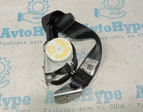 Ремень безопасности зад центр VW Tiguan 09-17 черн 5N0-857-807