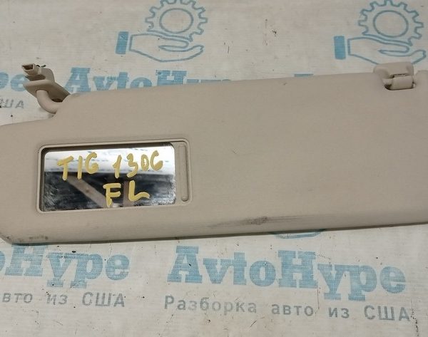 Козырек левый VW Tiguan 09-17 беж 5N0-857-551-P-4T6