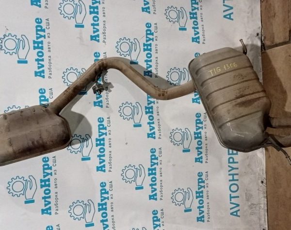 Глушитель задняя часть резонатор VW Tiguan 09-17 FWD 5N0253609AQ