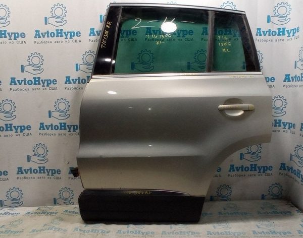 Молдинг дверь-стекло центральный зад лев VW Tiguan 09-17 хром 5N0839475D3Q7