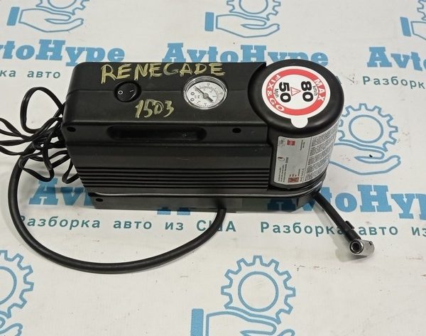 Компрессор подкачки шин Jeep Renegade 15-